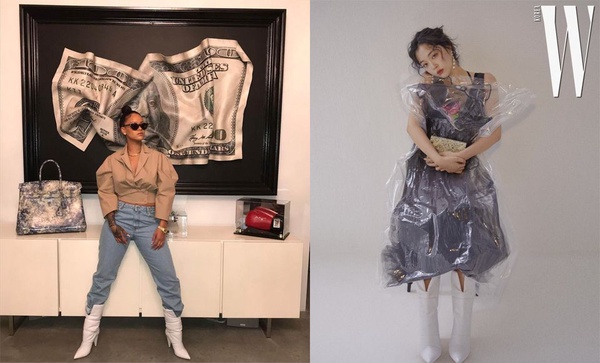 優雅PVC潮：呸姐穿雪莉也穿，JIMMY CHOO×Off-White™ 妳一定得穿！
