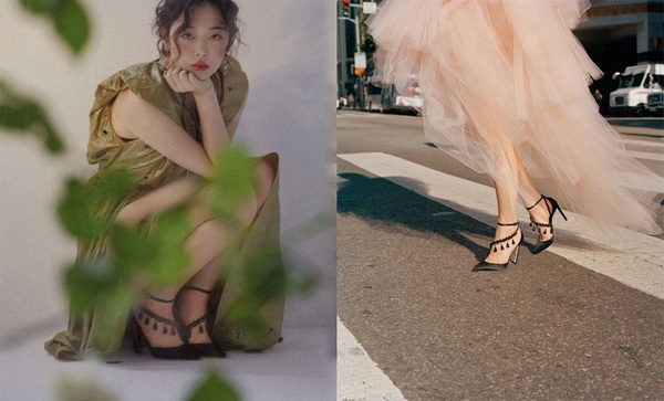 優雅PVC潮：呸姐穿雪莉也穿，JIMMY CHOO×Off-White™ 妳一定得穿！