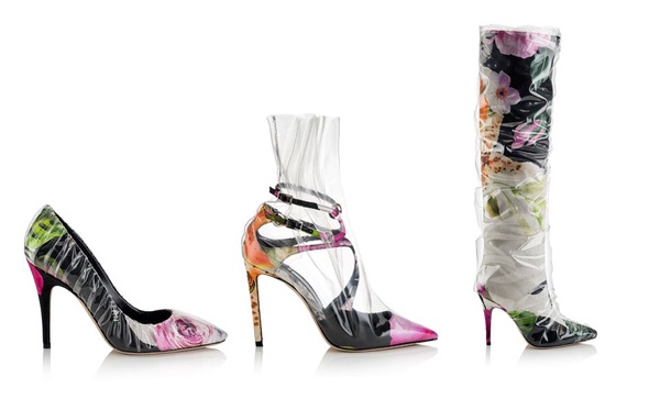 優雅PVC潮：呸姐穿雪莉也穿，JIMMY CHOO×Off-White™ 妳一定得穿！