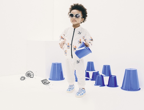 PUMA X tinycottns 超萌度假風聯名3／22上市！小朋友的衣服就是這麼可愛～