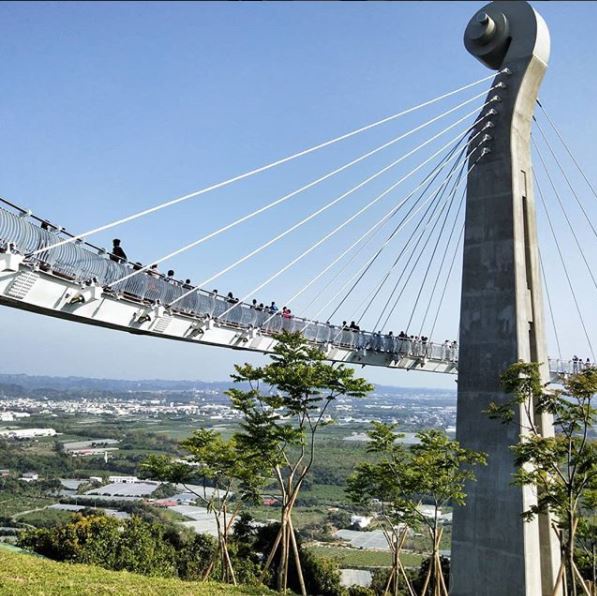 玻璃天空步道超夯！岡山之眼、兔子咖啡，再怕高也要去拍美照