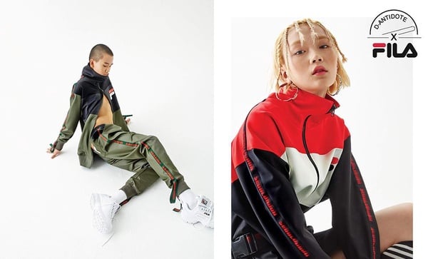 FILA X D-ANTIDOTE春夏第二波聯名潮爆了，「字母織帶腰包」穿出去秒贏
