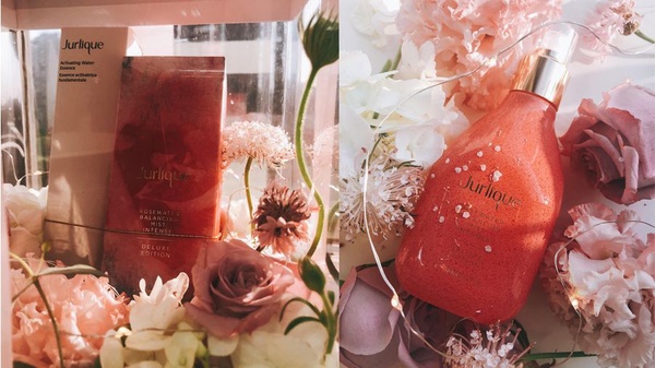 Jurlique明星商品，2018玫瑰活膚露奢華限定版全新包裝，四月粉嫩上市！
