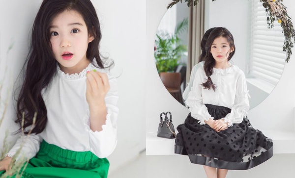 神美似IU！網路爆紅兒童模特兒金圭莉，相似度百分百根本10歲縮小版IU！