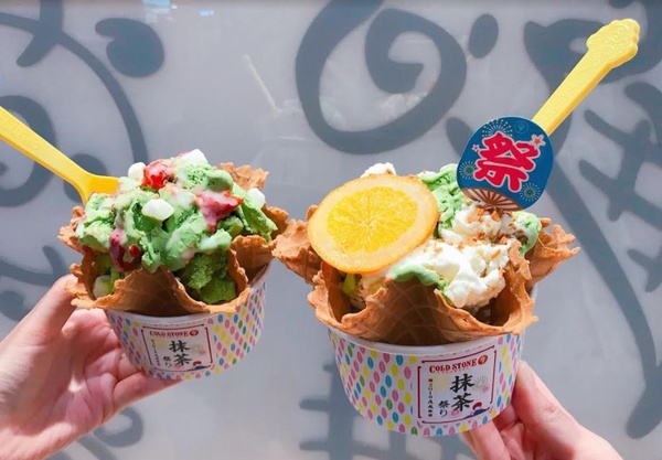 COLD STONE給你『濃』抹茶！雙色漸層X雙倍極濃，滿足你的胃口視覺！