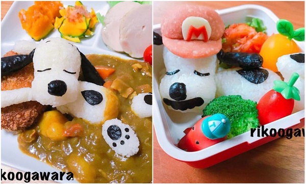 日本媽媽超犯規卡通便當！好想當她小孩！