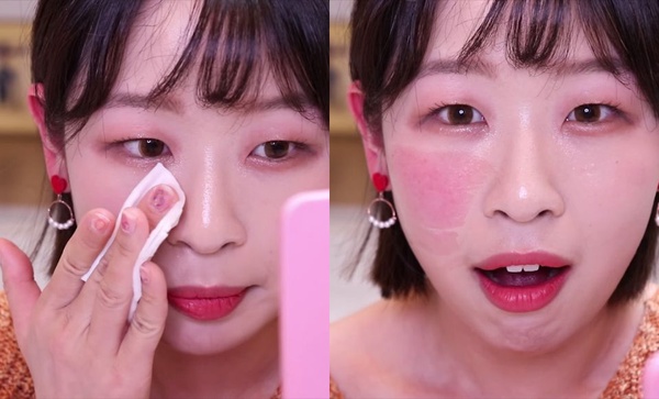 韓國Youtuber實測「洪真英底妝」！當場開喝，超完整還原神級高遮瑕底妝術！
