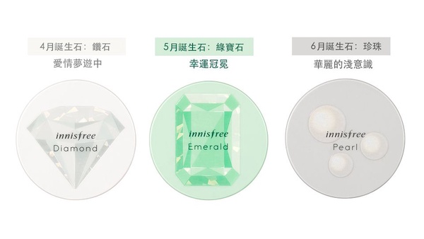 innisfree「誕生石蜜粉」根本史上最夢幻的平安符！美妝界最高正能量，補妝也能招好運