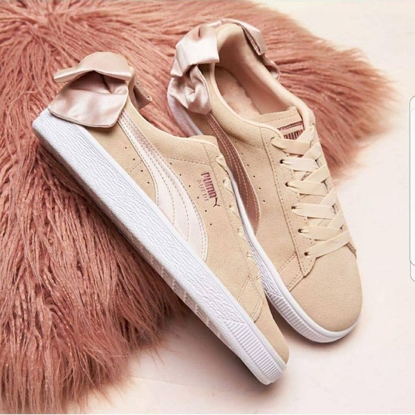 PUMA超可愛蝴蝶結鞋出新色啦！SUEDE BOW 2.0升級版 4/26夢幻上市