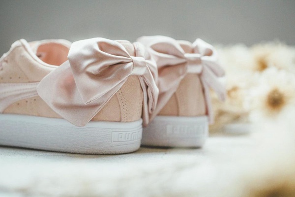PUMA超可愛蝴蝶結鞋出新色啦！SUEDE BOW 2.0升級版 4/26夢幻上市