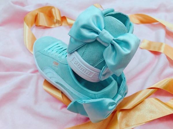 PUMA超可愛蝴蝶結鞋出新色啦！SUEDE BOW 2.0升級版 4/26夢幻上市