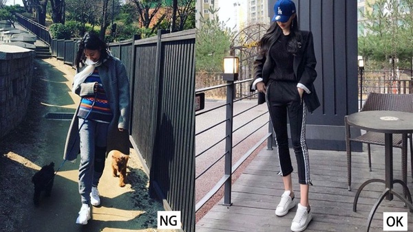 小白鞋這樣穿變大長腿！5個小白鞋NG技巧全公開！