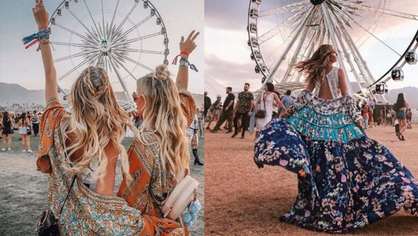 Coachella潮人示範不敗穿搭！讓妳完勝2018音樂節馬拉松