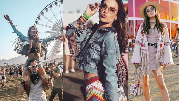 Coachella潮人示範不敗穿搭！讓妳完勝2018音樂節馬拉松