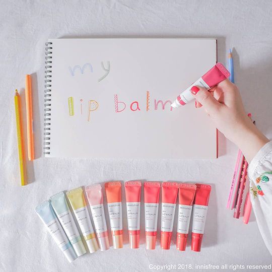Innisfree 夏季彩妝打造心機自然美唇，想當血統純正「韓妞」靠它就行！