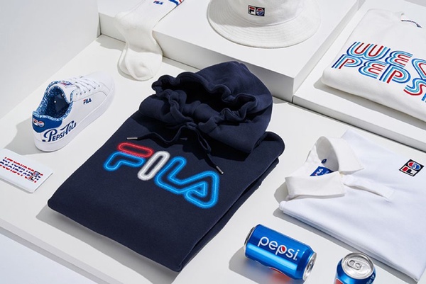 FILA和Pepsi百事可樂復古聯名又來囉～春夏款T-shirt清爽無極限！