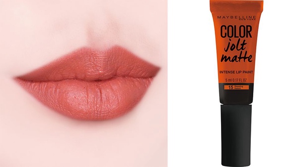 MAYBELLINE調色盤氣墊唇釉出新色！南瓜色、乾燥玫瑰、鮭魚粉通通有
