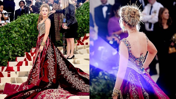 Met Gala 2018紅毯霸氣走起！蕾哈娜絕美教皇造型豔驚四座