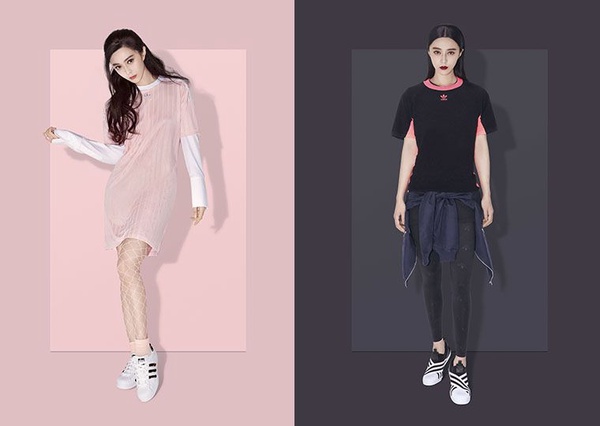 范冰冰也穿上！Adidas Originals經典款馬卡龍配色超可愛！