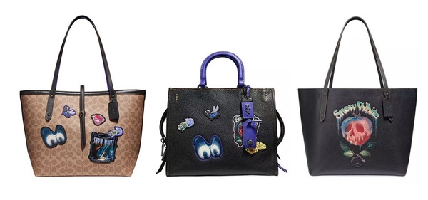 Disney X Coach 最新聯名Dark Fairy Tale系列！個性風黑色皮革和經典花紋