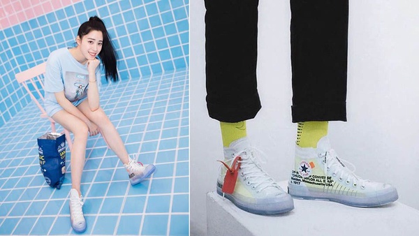 CONVERSE再推超強聯名！攜手 Off-White創辦人推出半透明球鞋！