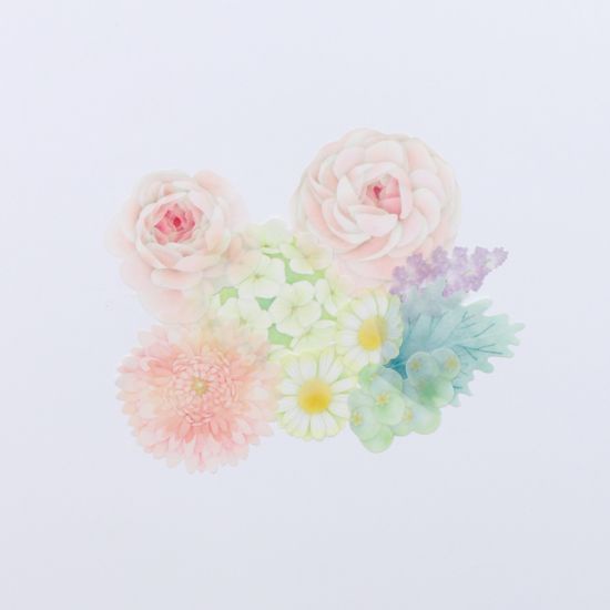 手殘、零美感也別怕！花系列紙膠帶讓你輕鬆手作卡片，為妳表心意～
