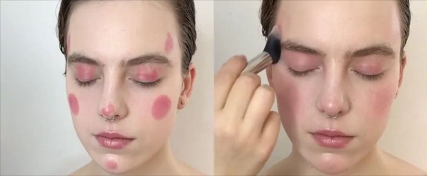 PONY愛用腮紅畫法大公開！澎潤減齡少女感秒GET，這麼畫還能小臉~