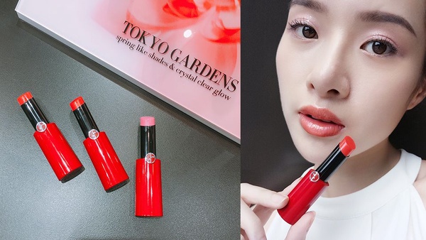 Giorgio Armani超美櫻花粉眼影蜜限量上市！還有韓國賣翻的春日珊瑚色#302水唇膏～