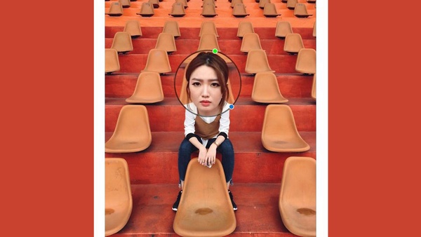 iphone圖片編輯教學！韓綜特效「頭放大」超簡單，內建就能局部放大