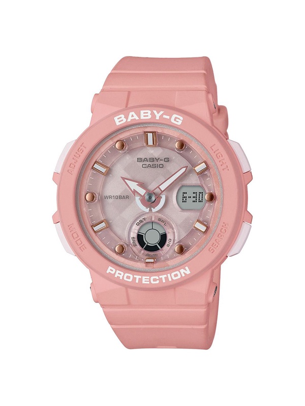 CASIO BABY-G粉嫩貝殼錶激發少女心！粉藍、粉紅和純白配色清涼又百搭