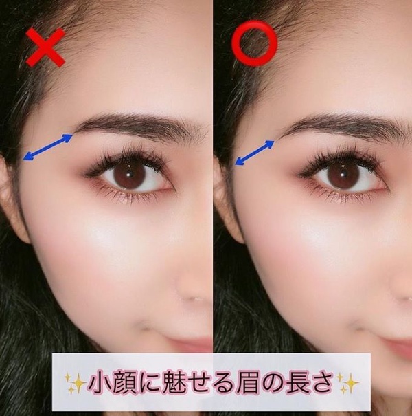 眉毛的黃金比例「小臉」關鍵！楊丞琳、范冰冰、Angelababy都這樣畫！