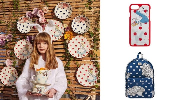 迪士尼 X Cath Kidston 《愛麗絲夢遊仙境》夢幻聯名！瘋帽子、白兔先生、妙妙貓帶你一起去仙境