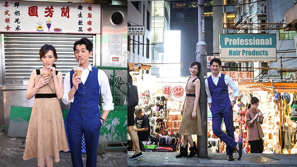 吳慷仁、姚以緹盛裝宣傳電影《引爆點》，被粉絲誤認在拍婚紗照？！