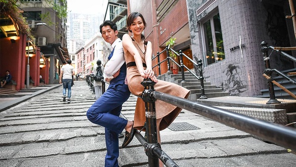 吳慷仁、姚以緹盛裝宣傳電影《引爆點》，被粉絲誤認在拍婚紗照？！