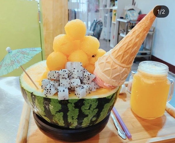 夏日冰品浮誇無極限，網美系冰品就是要轟炸你的視覺才罷休