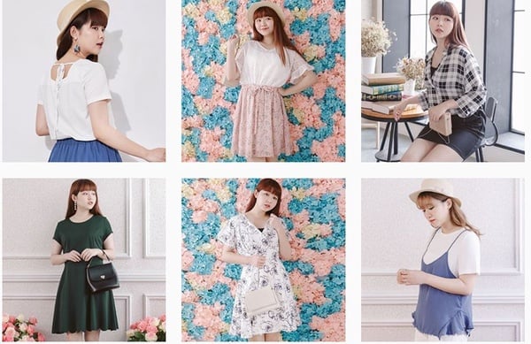 台灣IG高人氣的「棉花糖女孩」介紹！她們的大碼網拍推薦