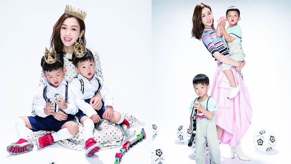 范瑋琪首度合體飛飛翔翔拍雜誌封面！范范的無公害母愛：「希望他們在最單純快樂的環境成長。」