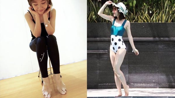 Lulu泳裝照傲曬逆天美腿！纖細下半身跟她這樣練出來