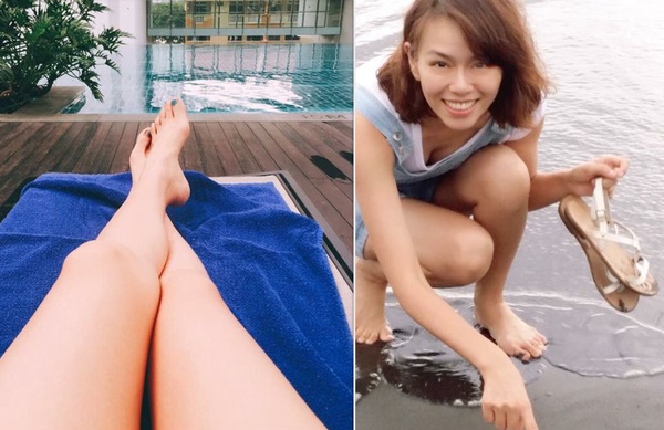 夏于喬的細皮嫩肉養成5招！百萬美背&美腿，無論露哪裡都沒在怕~