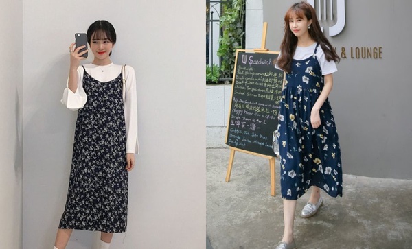 三女星撞衫同件碎花裙 2018韓妞最愛小碎花單品，穿搭技巧一次看