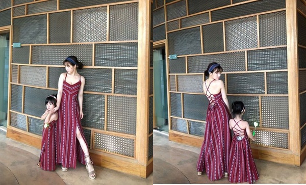 阿沁大女兒花苞逆天長腿配高顏值，才兩歲就100公分，網友大呼「這身高不合理！」