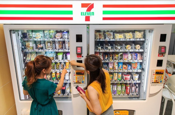 7-11全台最迷你門市！「智能販賣機」好可愛，詳細購物介紹