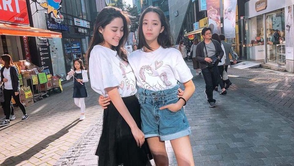 歐陽娣娣才13歲身高已快超越妮妮！細長美腿和明星氣勢被讚名模潛力股