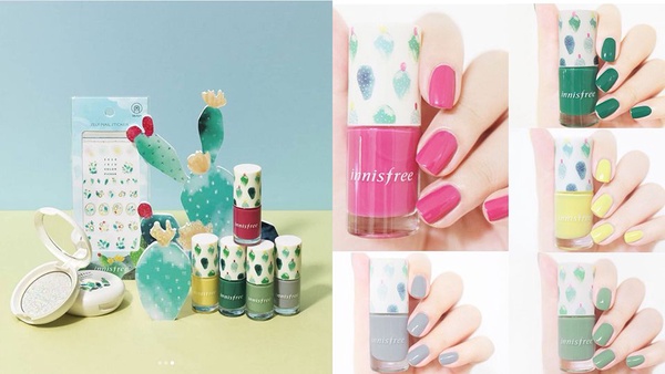 innisfree濟州限定仙人掌彩妝系列！仙人掌控預備備～顏色超美全部想打包回家