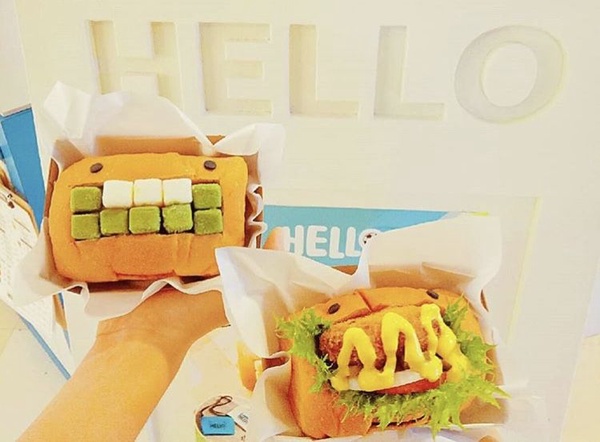夏日冰品推薦HELLO Burger 怪物冰磚漢堡快閃台北，超萌造型絕對讓你捨不得咬下去！