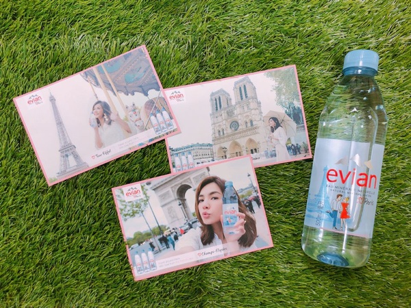 ella陳嘉樺擔任evian法國天然礦泉水品牌年度代言人，透露到法國拍攝宣傳影片竟然遇到這種事！