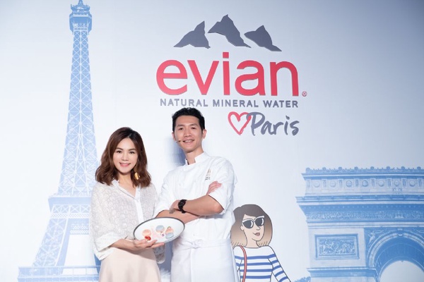 ella陳嘉樺擔任evian法國天然礦泉水品牌年度代言人，透露到法國拍攝宣傳影片竟然遇到這種事！