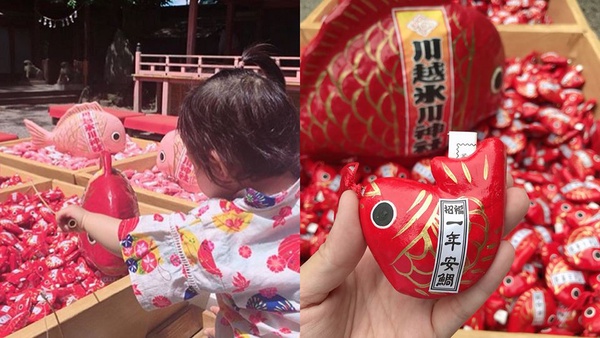 脫單神物「戀愛鯛」，一起到日本氷川神社釣一尾吧！