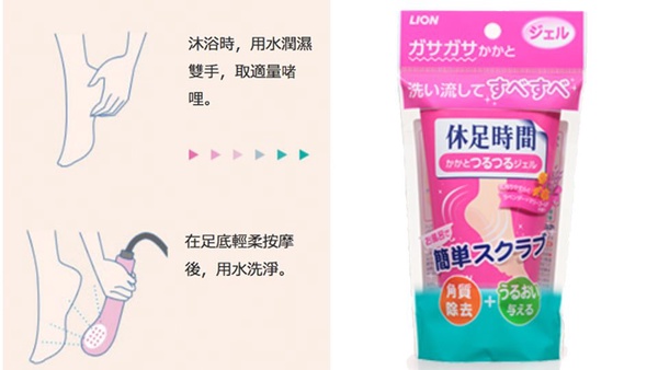 腳後跟角質大掃除，穿涼鞋約會也不怕厚死皮來搗亂～