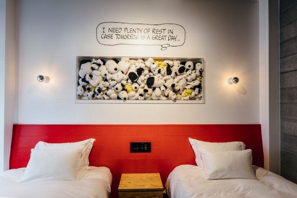 日本史努比飯店「PEANUTS HOTEL」即將開放訂房，超可愛房型帶你搶先看